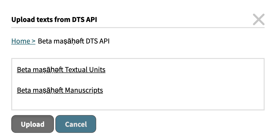 Navigating the Collection API